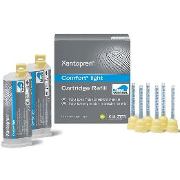 Xantoprem Comfort light Heraeus-Kulzer - 2 cartuchos de 50 ml. + cánulas de mezcla.