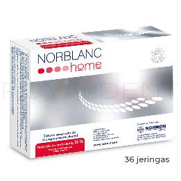 Norblanc Home 16% pack ECO  Laboratorios Normon - 36 jeringas de 3 g