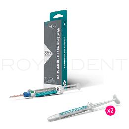 Kit Blanqueamiento Whiteness HP AutoMix 35% 2g + Desensibilize KF 2% Jeringa 2.5g  FGM - 