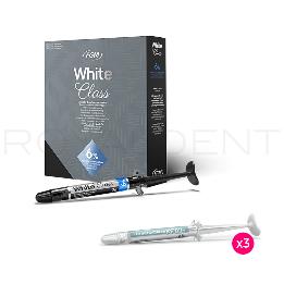 Kit Blanqueamiento Whiteness HP AutoMix 35% 2gr + 3 Desensibilize KF 0.2% Jeringa 2.5grs FGM - 