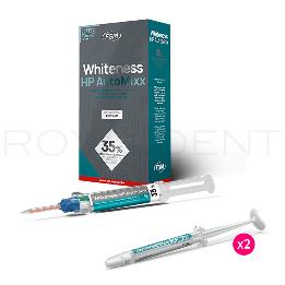 Kit Blanqueamiento Whiteness HP AutoMix 5 grs. + 2 Desensibilize KF 0.2% Jeringa 2.5grs FGM - 