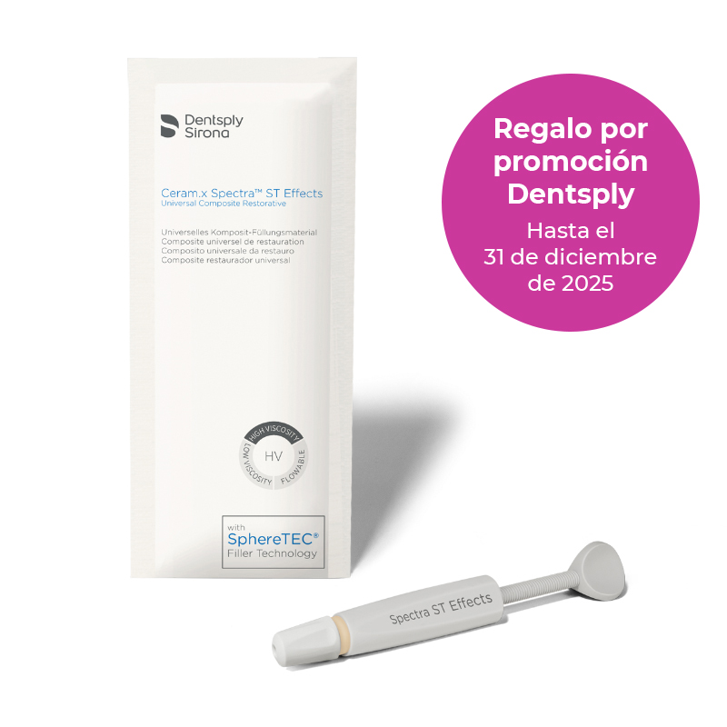 Regalo Ceram-X Spectra ST HV color A3 por compra 4 unidades. Dentsply Sirona - 