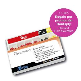 Regalo Dentsply 2 cajas Gutapercha RECIPROC R25  por la compra de 4 cajas DentsplySirona - 