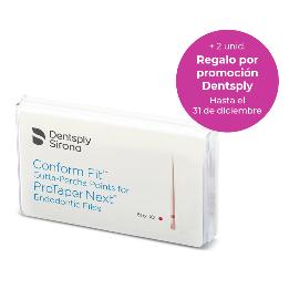 Regalo Dentsply 2 cajas GUTTAPERCHA PROTAPER NEXT CONFORM FIT X2/X3 por la compra de 4 cajas  DentsplySirona - 