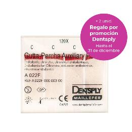 Regalo Dentsply 2 cajas Puntas guttapercha piratas no estandarizadas B por la compra de 4 cajas  DentsplySirona - 