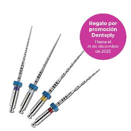 Regalo Dentsply MTWO Limas MTWO .04 25 mm Nº 10 por la compra de 4 blister  DentsplySirona - 