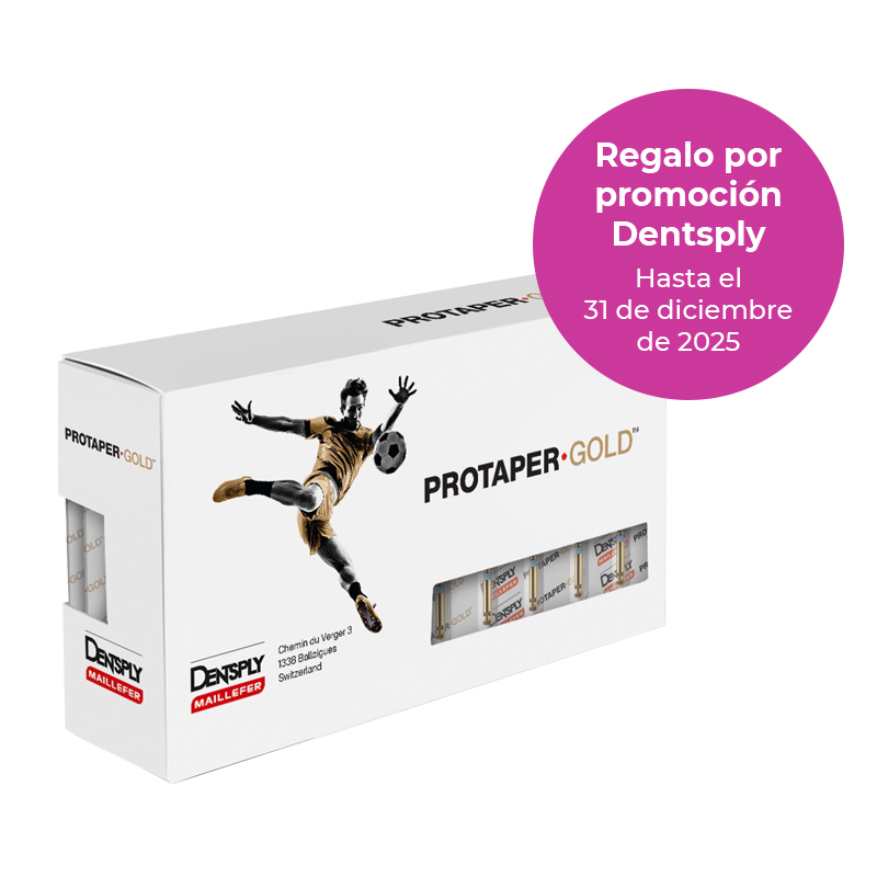 Regalo Dentsply Protaper Gold surtido 25 mm por la compra de 4 blister  DentsplySirona - 