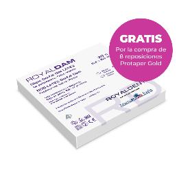Regalo Dique de goma Biodan NO-Látex Medium Violeta Royal Dent - 