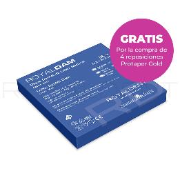 Regalo Dique de goma látex natural color Azul Royal Dent - 