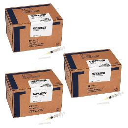 Gratis 300 jeringas ( 3 cajas ) jeringa con Aguja Irrigación 27G Royal Dent - 