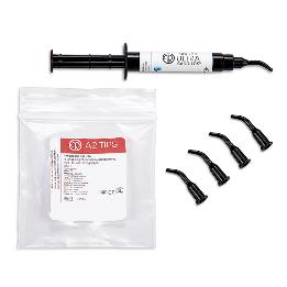 Ultra Band Lok Sin Fluor azul con Puntas  Reliance Orthodontics - 1 Jeringa de 5 grs + 5 puntas