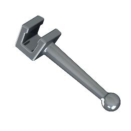 Gancho quirurgico crimpable abierto 021x0.25 Orthometric - 10 unidades 0.21x 0.25