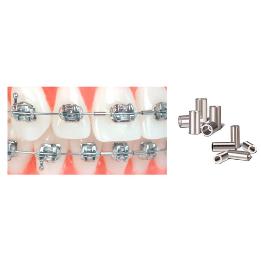 Mini tubos Crimpables grandes Crimpables J020-300 Ortho Technology - 25 unidades