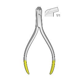 Alicate corte distal TC LX-DS2 Bontempi - Hasta 0,4 mm redondo, 0.41 x 0.41 mm rectangular.