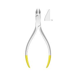 Alicate corte ligadura puntas carburo tungsteno LX-93 Bontempi - Hasta 0,3 mm redondo.