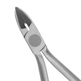 Alicate de corte micro-mini mango largo para pins y ligaduras 678-107L Hu-Friedy - Tamaño del alambre hasta : 012 (.30 mm)