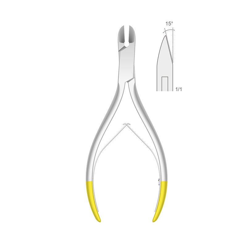 Pinza ligaduras puntas carburo de tungstemo LX-94 Bontempi - 12 cm.