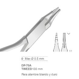 Pinza TWEED CORTA DP-70A  Bontempi - 12,5 cm.