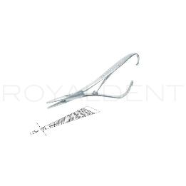 Pinza Mathieu punta  ranurada IOS - 