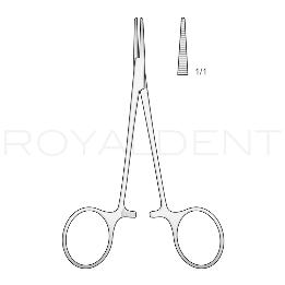 Pinza Haldstead Mosquito Recta P-91   Bontempi - Unidad.12,5 cm