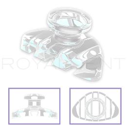 Botón Trapezoidal EasyClear  Aditek - Bolsa de 10 undiades