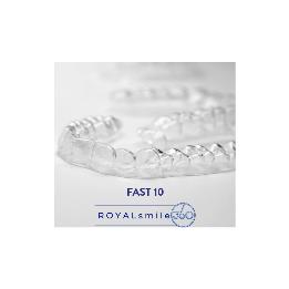 Tratamento invisible ROYALsmile360 FAST 10 ROYALsmile360 - 10 alineadores superiores y 10 inferiores +  1 Refinamiento. Contención incluida