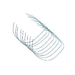 Arcos memoria curva speed metal redondos Leone - Confección de 10 unidades.