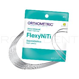 Arcos FLEXY NiTi Superelásticos redondos Orthometric - 10 unidades