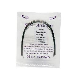 Arcos niquel titanio redondos Royal Dent - Confección de 10 unidades.