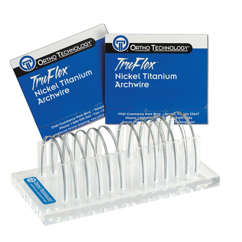 Arcos Truflex redondos Niquel Titanium Autoligado Ortho Tecnology