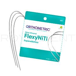 Arcos Estéticos Rhodium FlexyNiti cuadrado Orthometric - unidad
