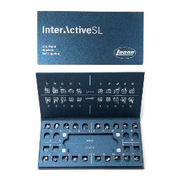 Brackets InterActive. Autoligado Metal Roth 0.22  Leone - 1 caso de 20 brackets 