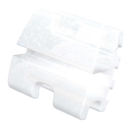 Brackets cerámica Roth 022 Aqua Leone - Unidad.