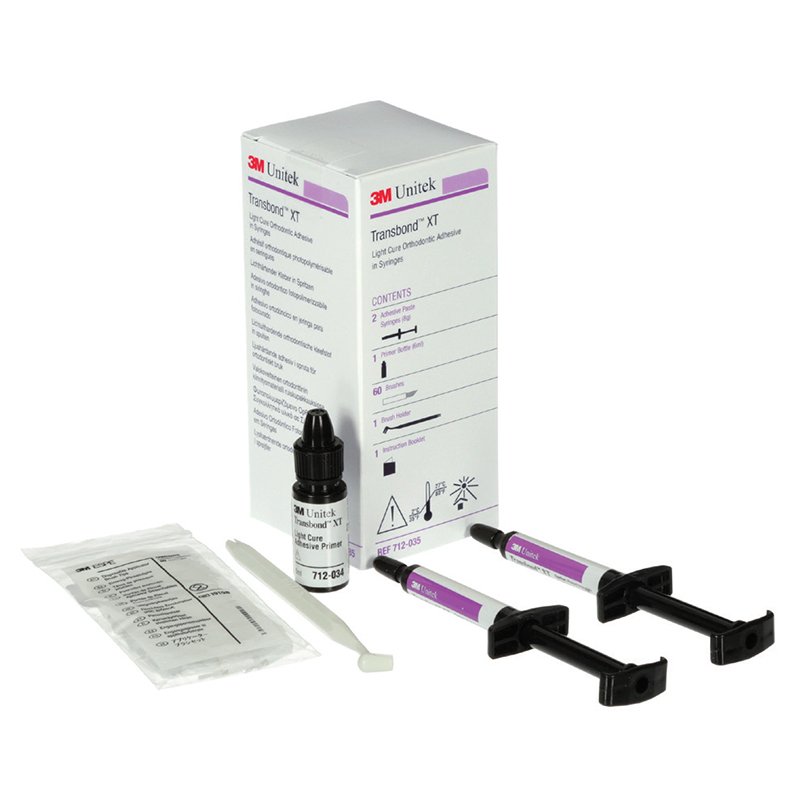 Transbond Kit 712-035 3M Unitek - 2 jeringas de 4 g. + 6 ml. Primer y accesorios.