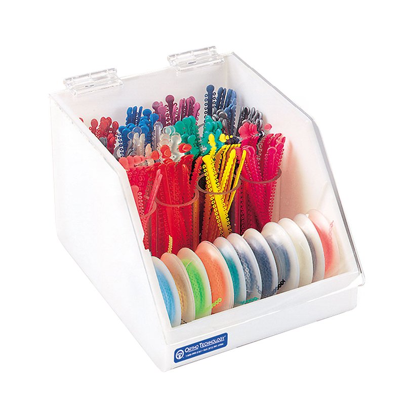 Organizador con tapa para ligaduras y cadenetas elásticas OT-CDW-  Ortho Technology - 