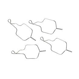 Ligadura metálica corta Kobayashi 0.12  Astar - 100 unidades