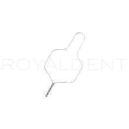 Ligaduras cortas metálicas 0.10mm IOS - 1000 unidades