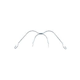 Arco extraoral con asas preformadas extremo largo Leone - Unidad.