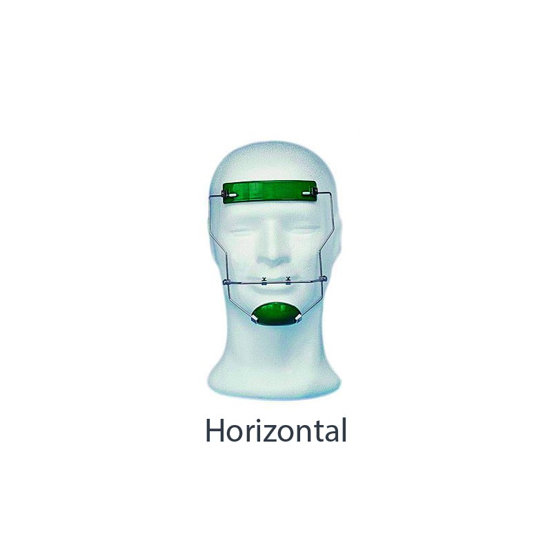 Máscara facial con regulación horizontal. Leone - Unidad.