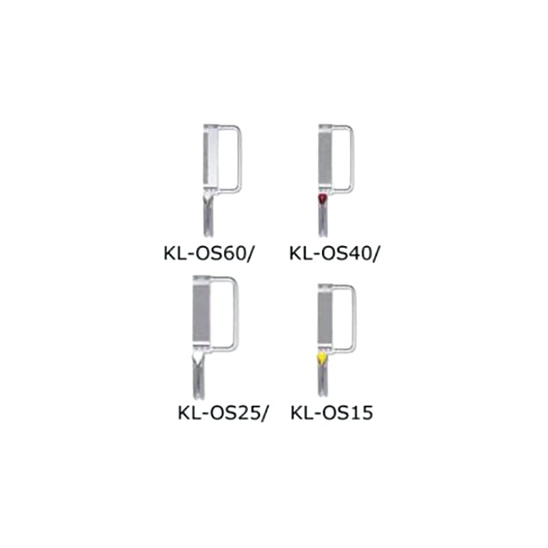 Kit Ortho-Strips una cara KL-064 Intensiv - Contiene 6 unidades tanto derechas como izquierdas en dimensiones 40 μm,  25 μm y 15 μ