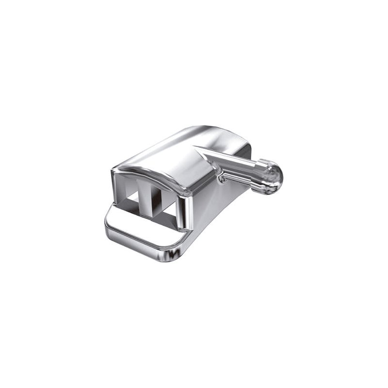 Tubo doble con gancho no niquel slot 0.18 / 022 torque 0 rotación 0 PRIMEROS Y SEGUNDOS MOLARES  Leone - Bolsa de 10 unidades. Válido para 1º molar.