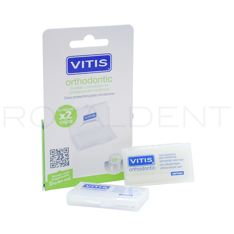Cera protectora para ortodoncia  Dentaid - 2 x 5 Barras