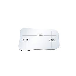 Contrastadores Espejo para radiografía Oclusal grande superficie Cromo MZP512 Royal Dent - Unidad.