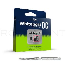 WHITEPOST DC intro + fresa FGM - 5 postes del mismo tamañao + respectiva fresa.
