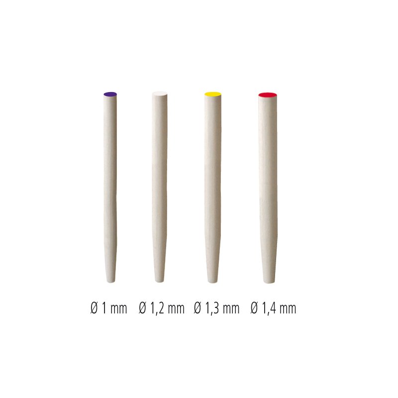 Dentoclic fibra de vidrio marfil Itena - Caja de 5 unidades.