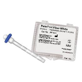 Para Post Fiber White PF-161 Whaledent - Caja de 5 unidades.