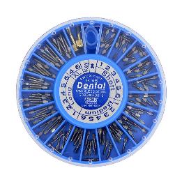 Ancorex kit  Nordin - Contiene 100 unidades (20 tamaños x 5unidades ) + 7 drills y fresero