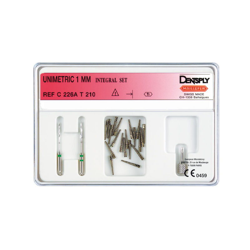 DEMO KIT UNIMETRIC 210, incluye llave unimetric Dentsply Sirona - 