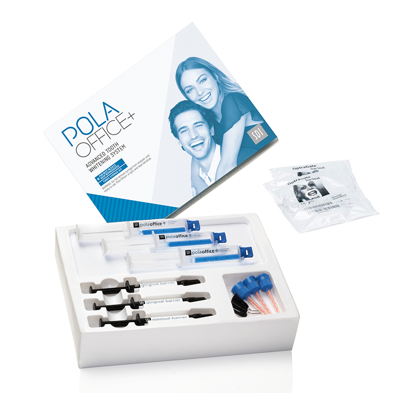 Blanqueamientos Pola Office kit 3 pacientes - 7700465, incluye abrebocas Optragate SDI AUSTRALIA - 
