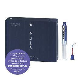 Oferta especial: 4 Pola Office 3 jer - 1 enviado desde SDI SDi - 3 kits  de 3 pacientes de 2,8 ml de Pola Office Plus + 3 jeringas de 1 g de barrera gingival + Accesorio